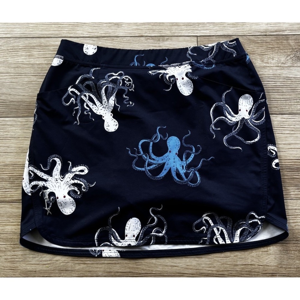 Ralph Lauren Billy Horschel Octopus Women's Golf Skort Skirt - M Limited Edition